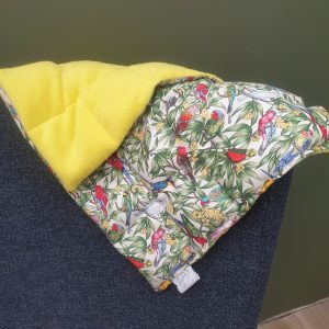 birds of paradise weighted blanket